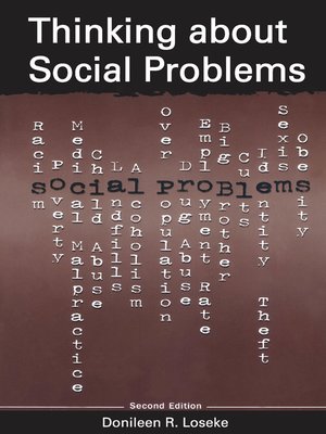cover image of Thinking About Social Problems